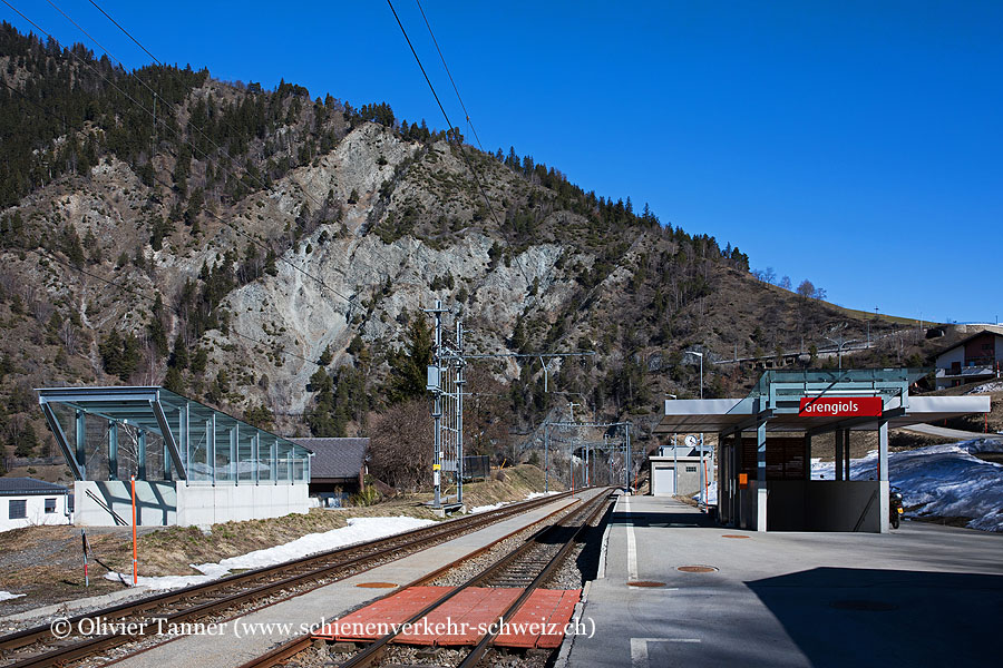 Bahnhof "Grengiols"