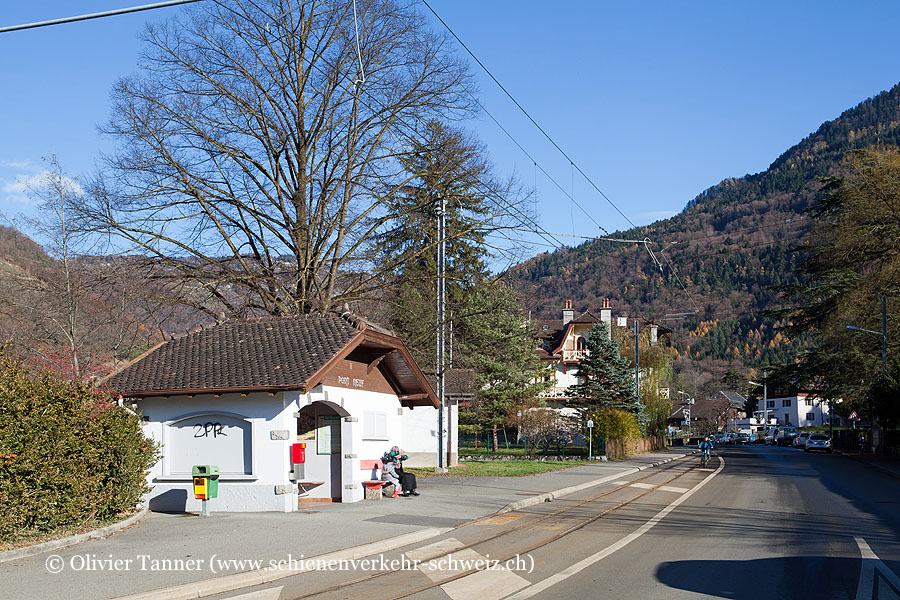 Bahnhof "Bex Pont-Neuf"