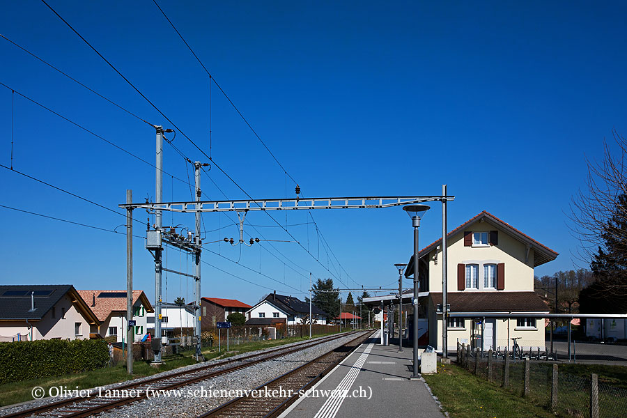 Bahnhof "Cugy FR"