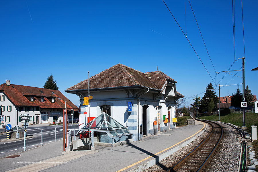 Bahnhof "Etagnières"