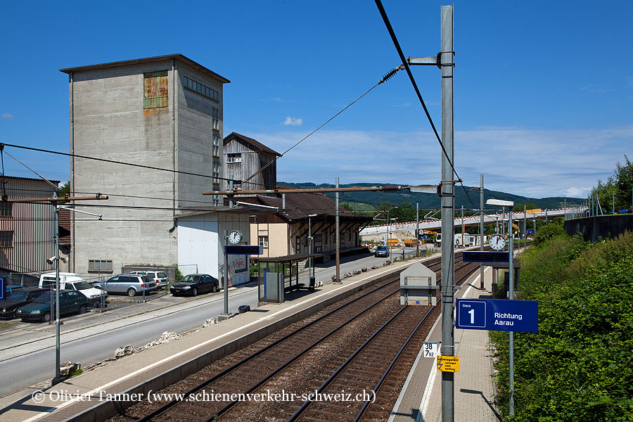 Bahnhof "Holderbank AG"