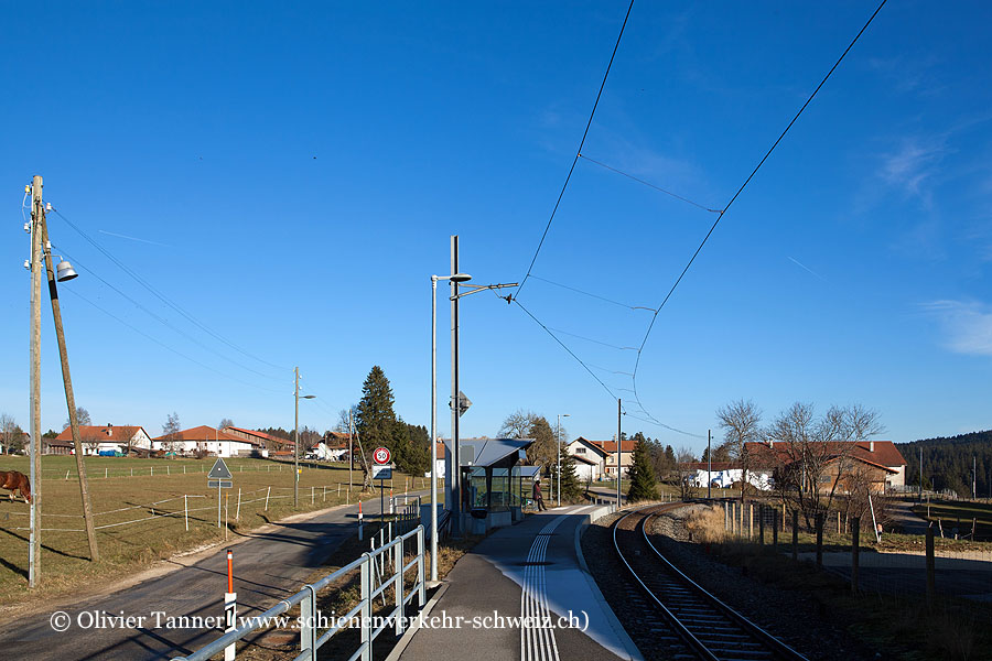 Bahnhof "La Chaux-des-Breuleux"