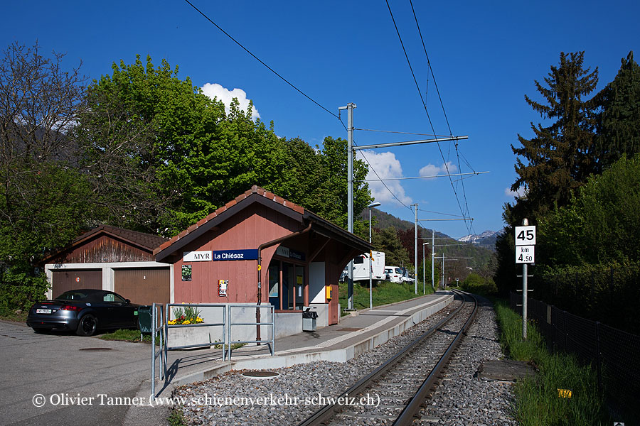 Bahnhof "La Chiésaz"