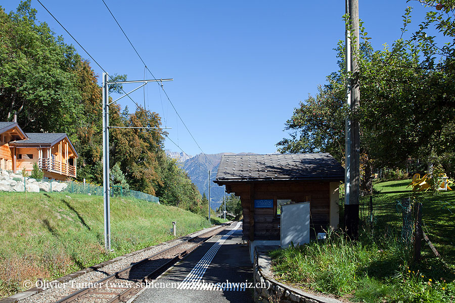 Bahnhof "La Médettaz"