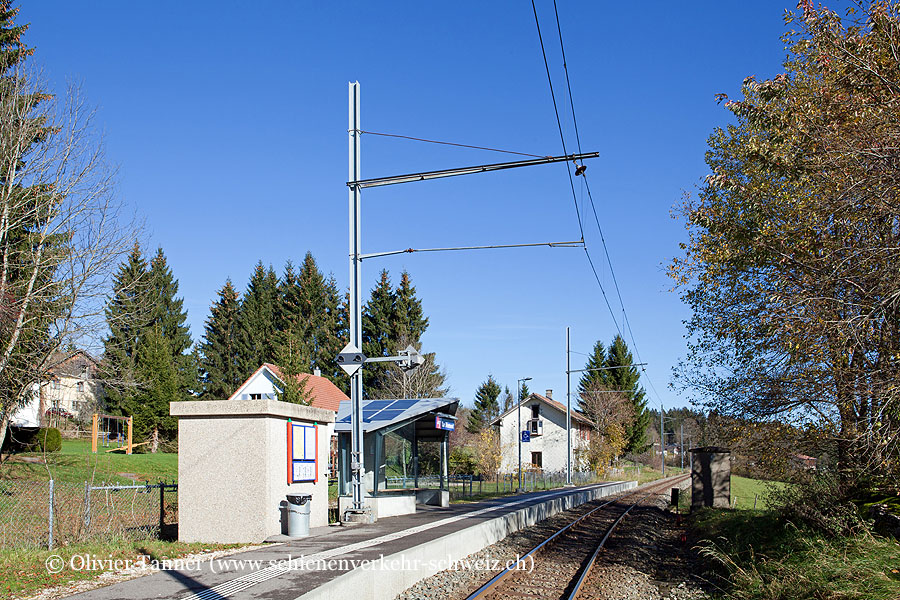 Bahnhof "Le Bémont"
