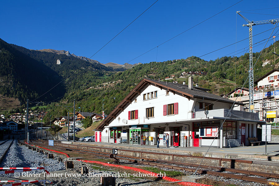 Bahnhof "Le Châble"