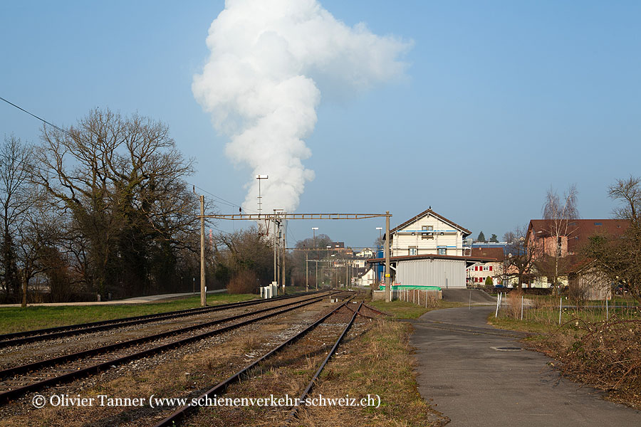 Bahnhof "Leibstadt"