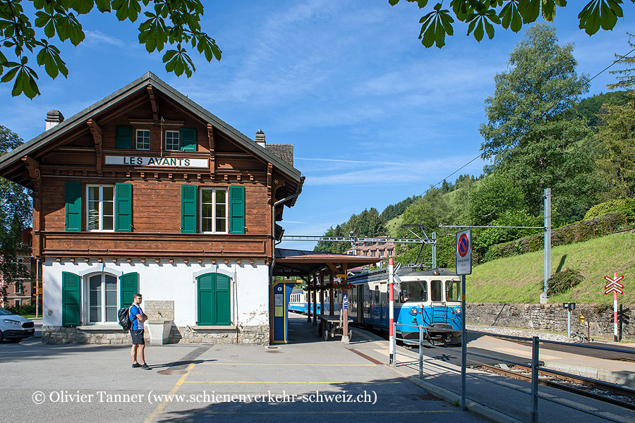 Bahnhof "Les Avants"