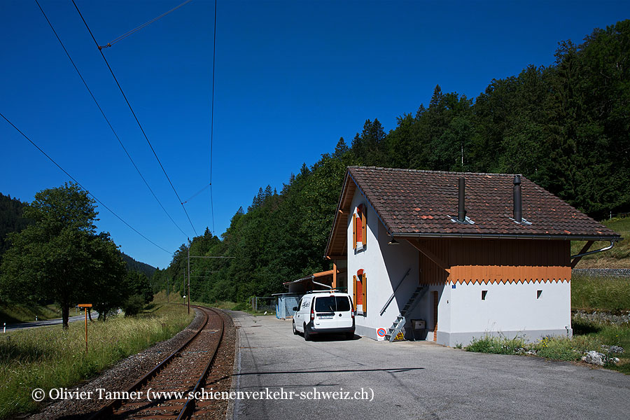 Bahnhof "Les Bayards"