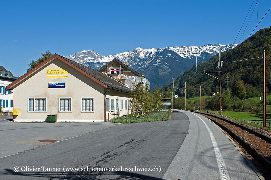 Bahnhof "Luchsingen-Hätzingen"