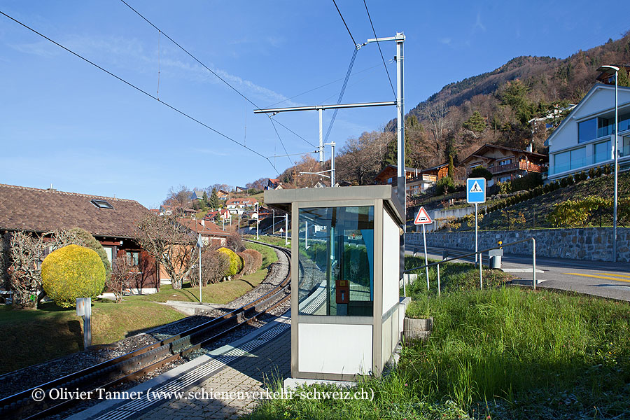 Bahnhof "Prélaz-sur-Blonay"