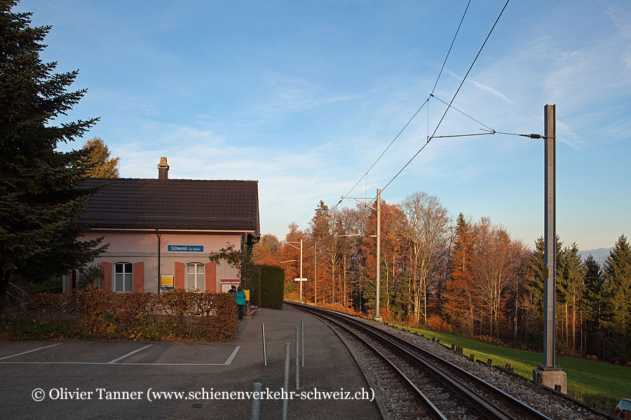 Bahnhof "Schwendi bei Heiden"