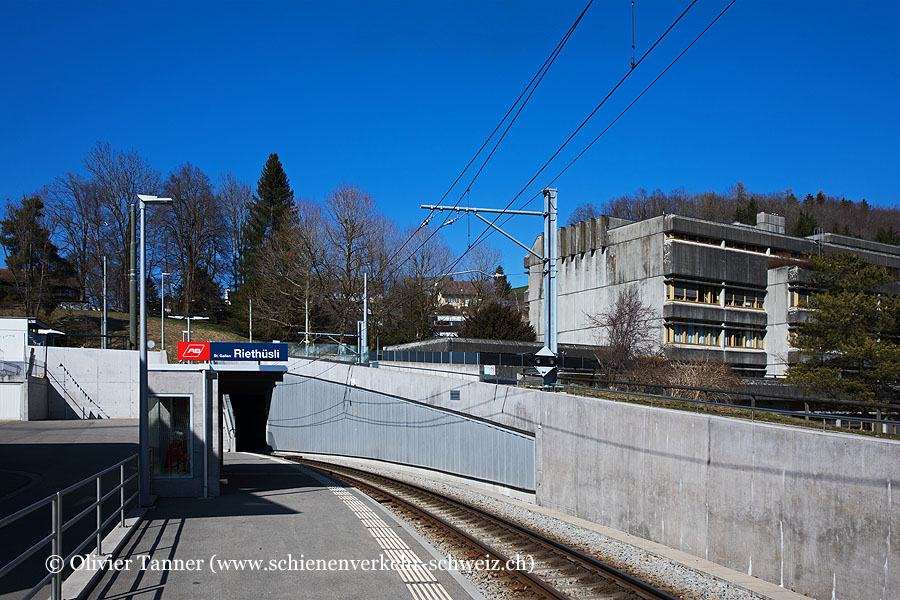 Bahnhof "St. Gallen Riethüsli"