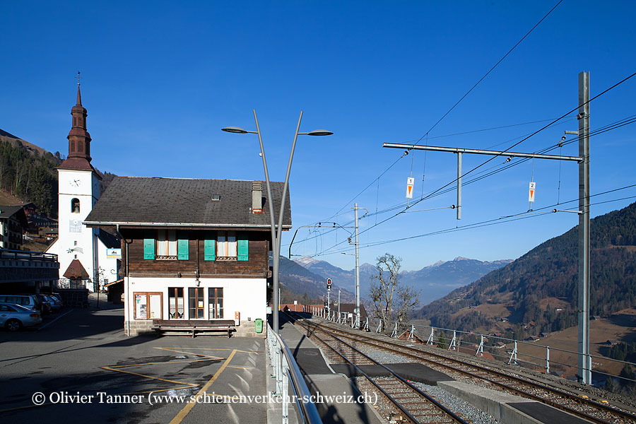 Bahnhof "Val-d’Illiez"