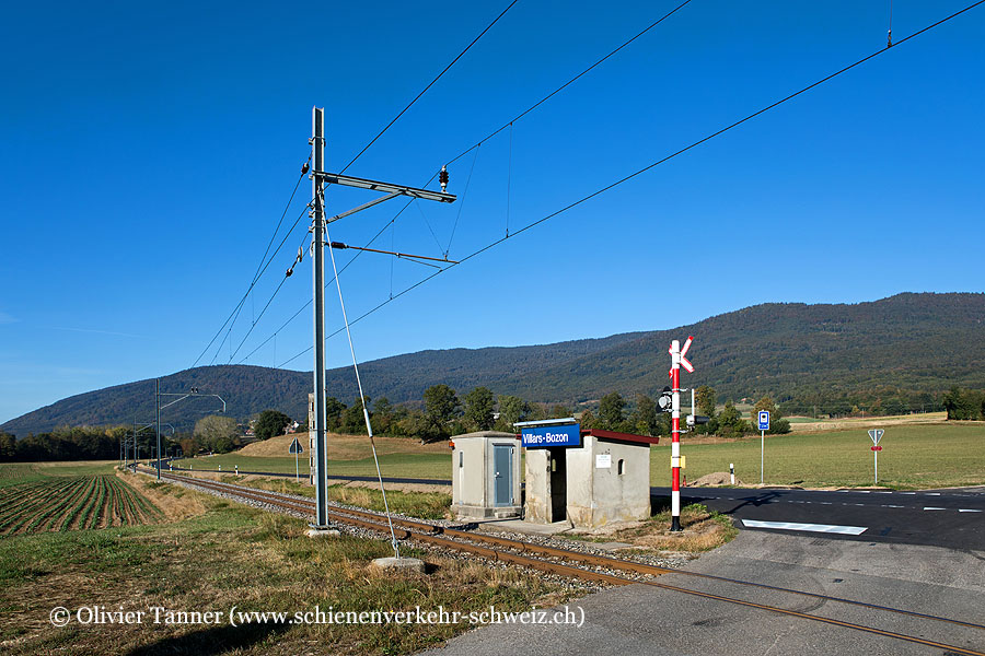 Bahnhof "Villars-Bozon"