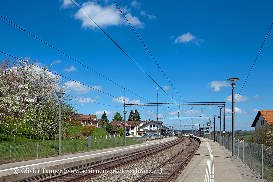 Bahnhof "Villaz-St-Pierre"