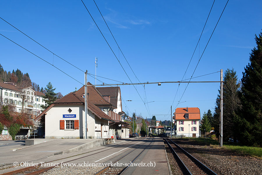 Bahnhof "Waldstatt"