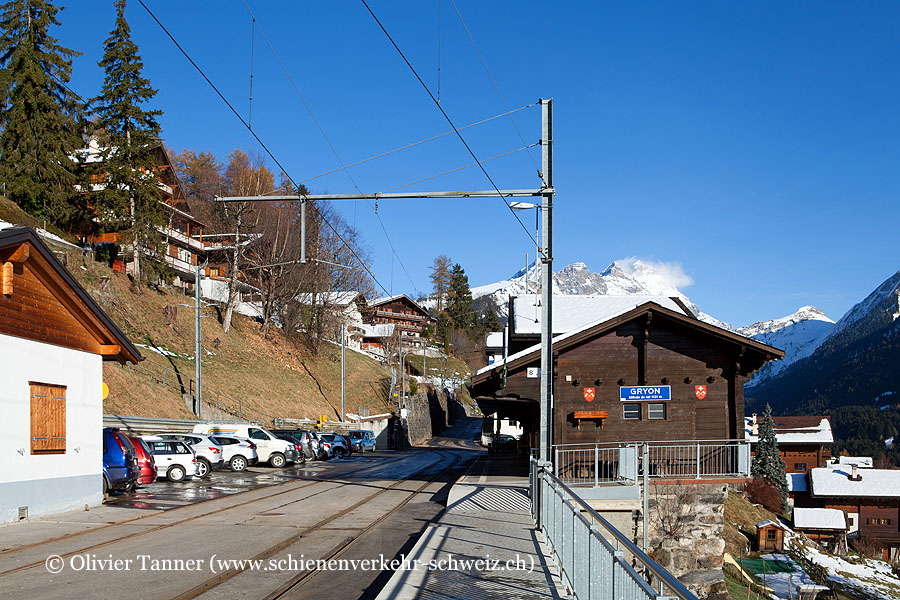 Bahnhof "Gryon"