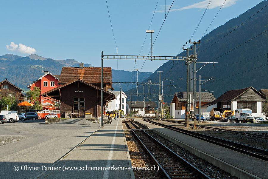 Bahnhof "Grüsch"