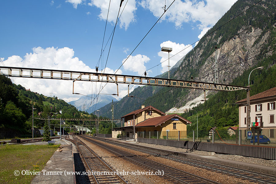 ehemaliger Bahnhof "Gurtnellen"