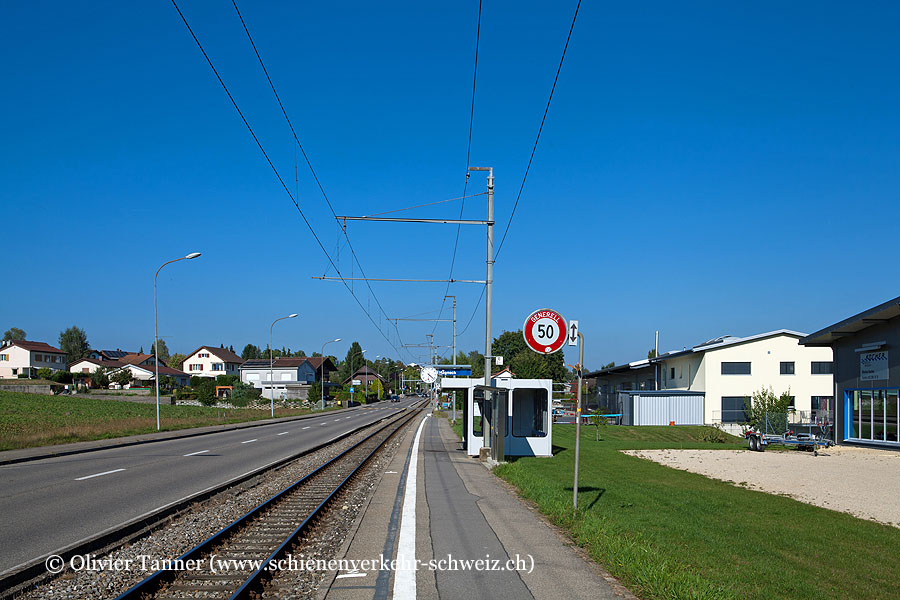 Bahnhof "Hagneck"