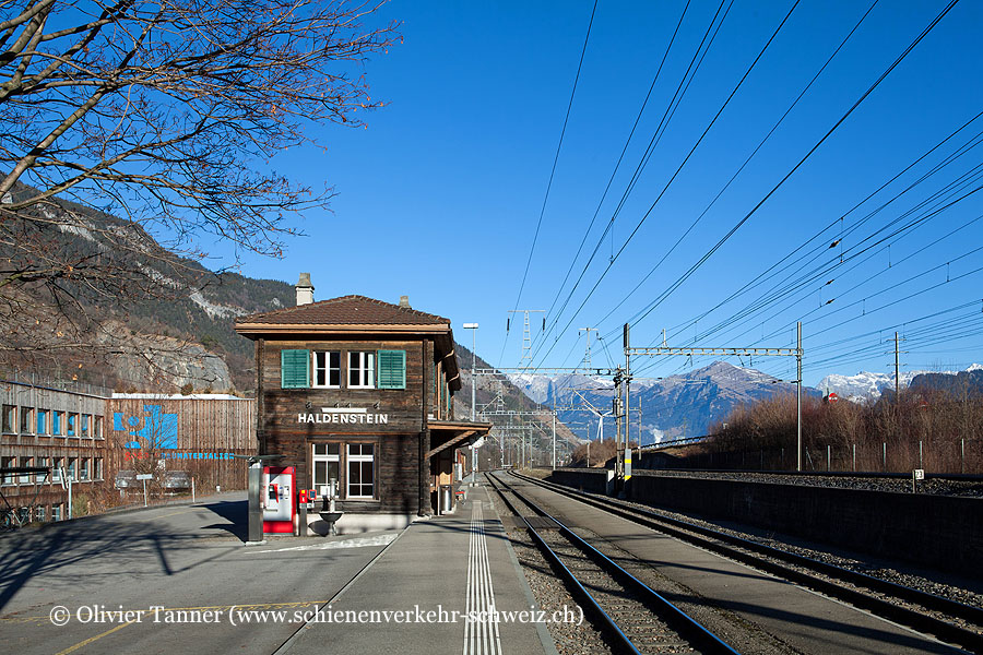 Bahnhof "Haldenstein"