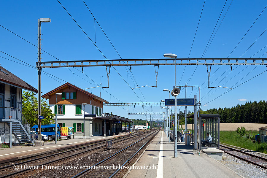 Bahnhof "Hindelbank"
