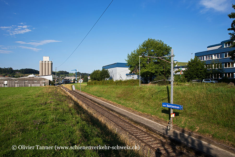 Bahnhof "Huttwil Sportzentrum"