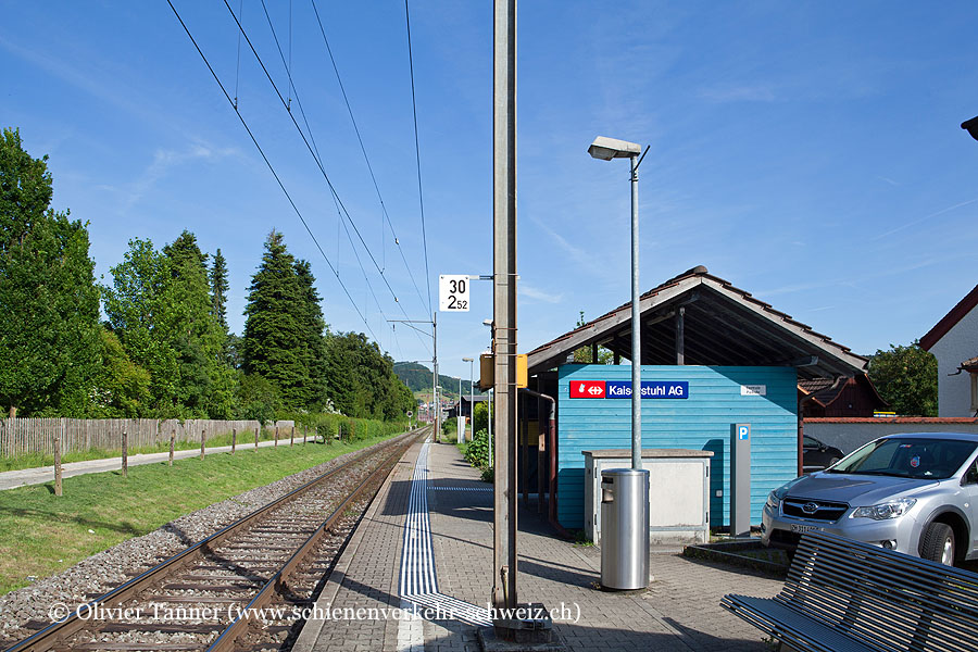 Bahnhof "Kaiserstuhl AG"