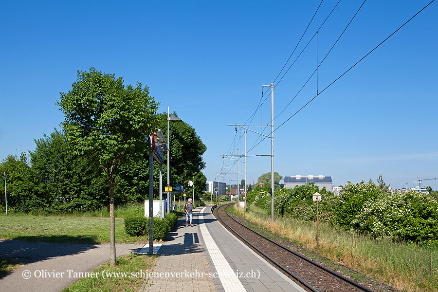 Bahnhof "Kurzrickenbach Seepark"