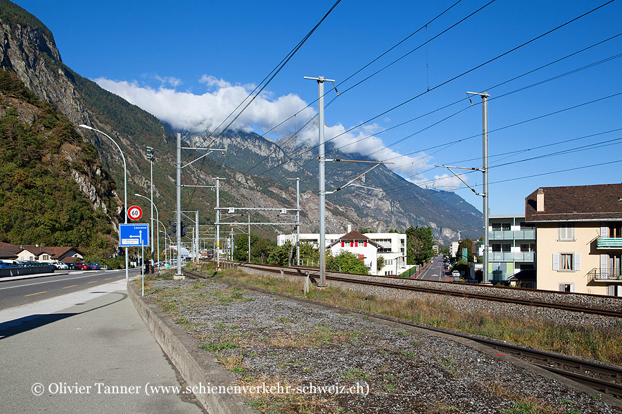 ehemaliger Bahnhof "La Bâtiaz"