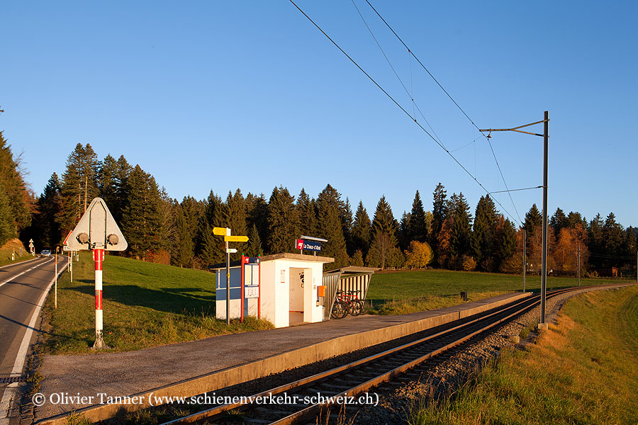 Bahnhof "La Chaux-d’Abel"