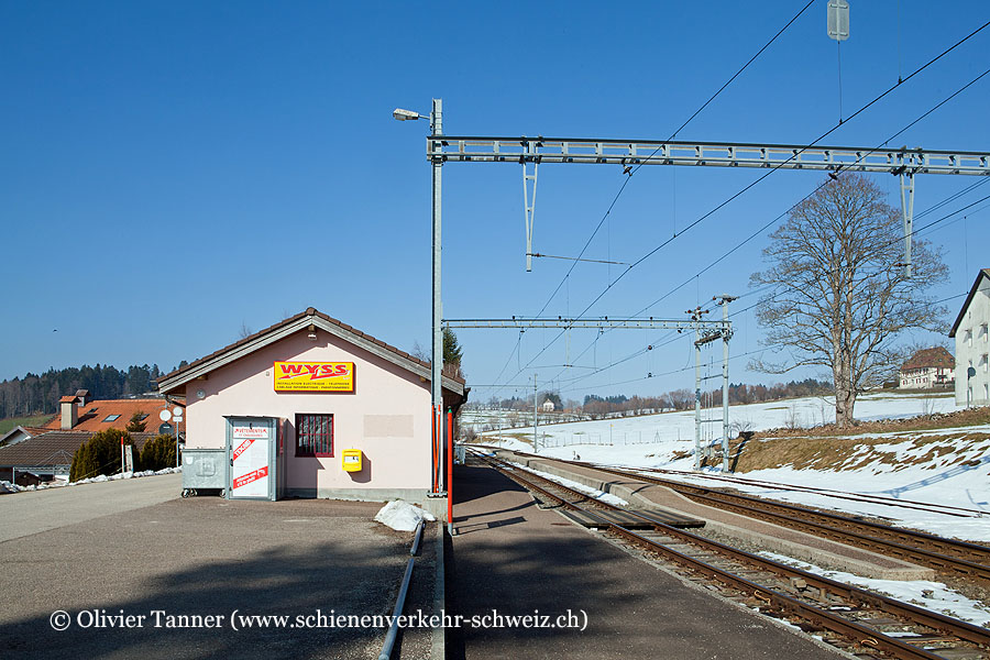 Bahnhof "La Cibourg"