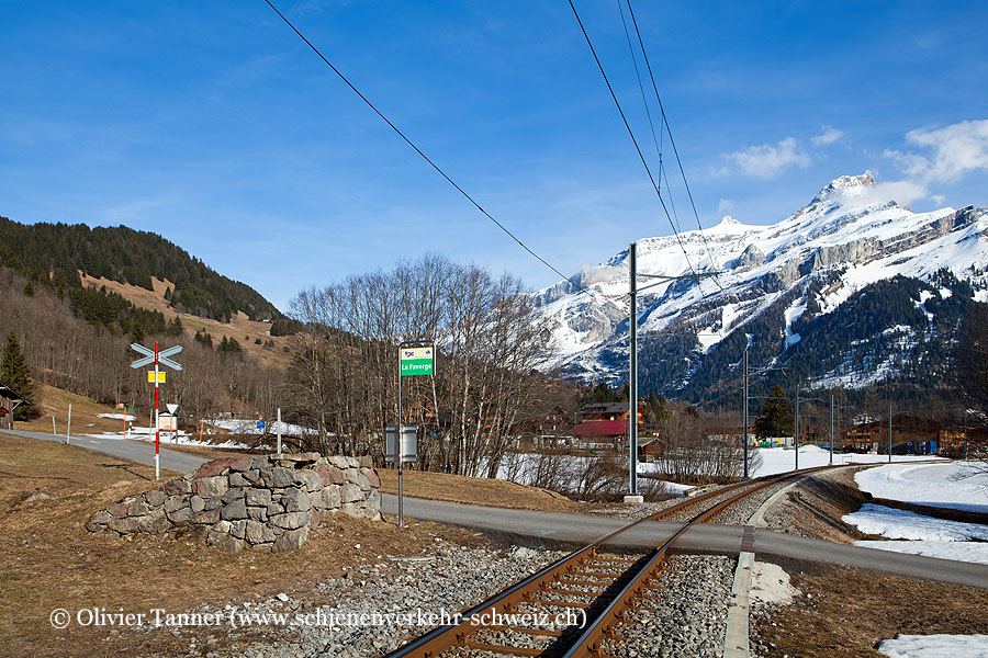 Bahnhof "La Faverge"