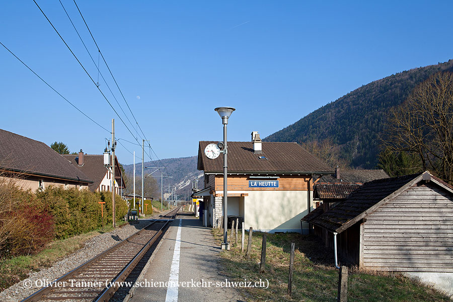 Bahnhof "La Heutte"