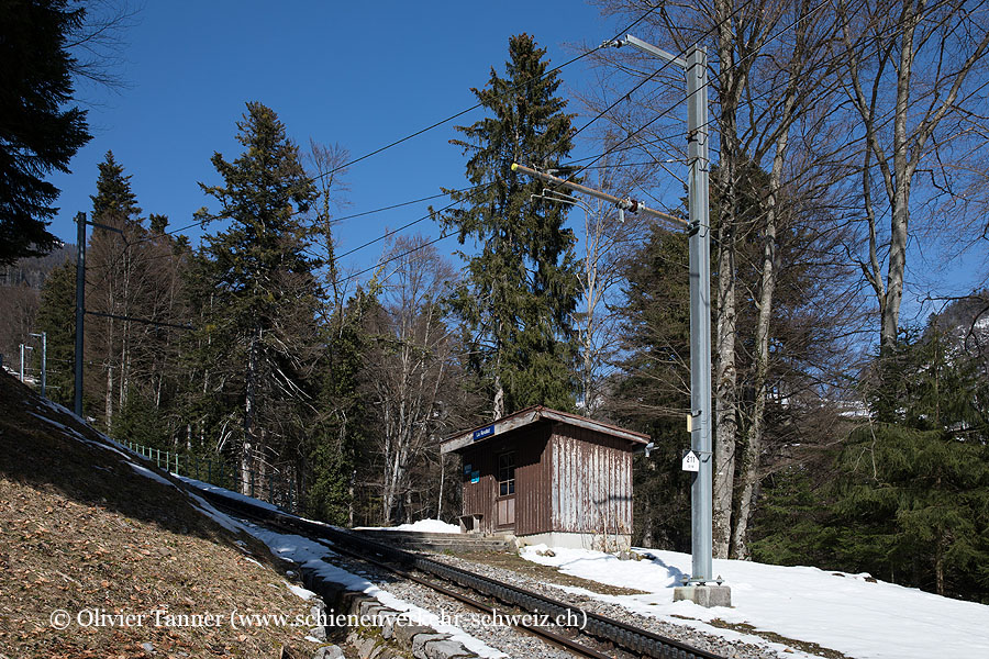 Bahnhof "La Roulaz"