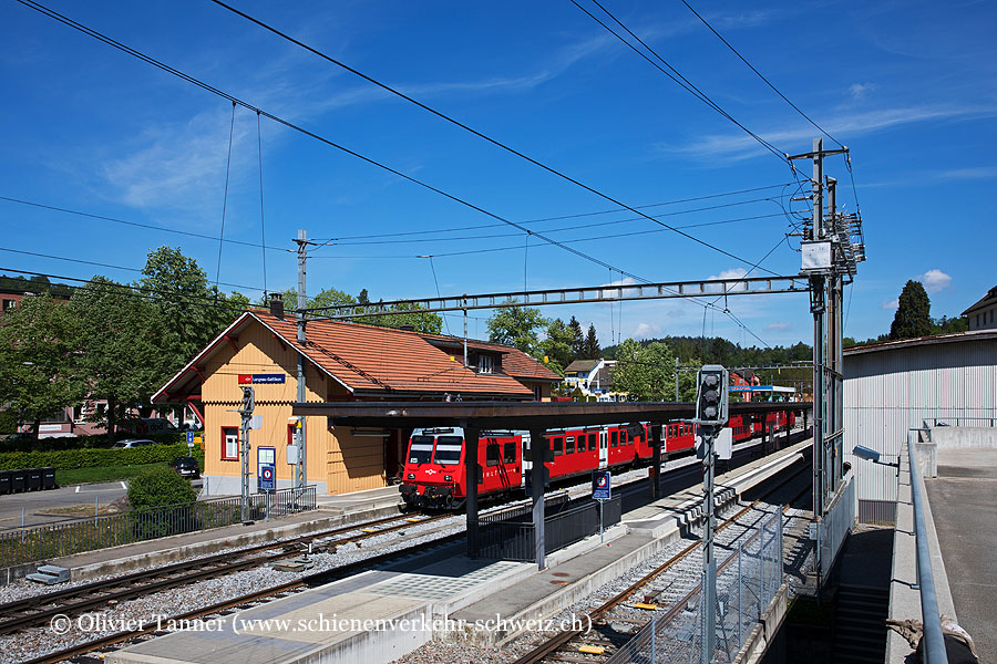 Bahnhof "Langnau-Gattikon"