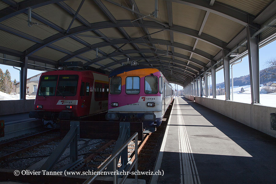 Bahnhof "Le Brassus"