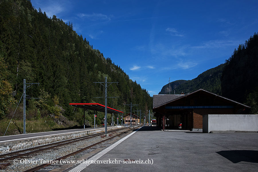 Bahnhof "Le Châtelard-Frontière"