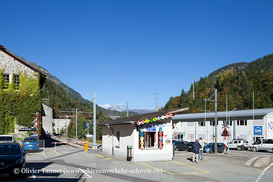 Bahnhof "Le Châtelard VS"