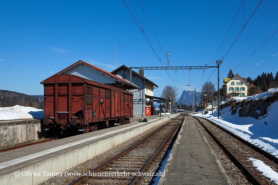Bahnhof "Le Lieu"