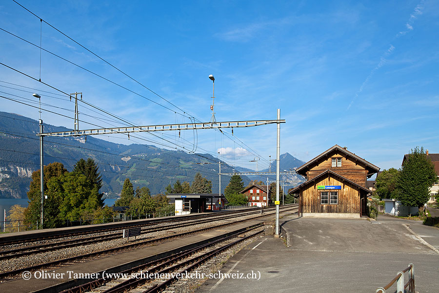ehemaliger Bahnhof "Leissigen"