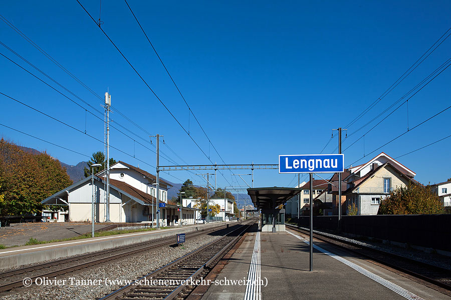 Bahnhof "Lengnau"