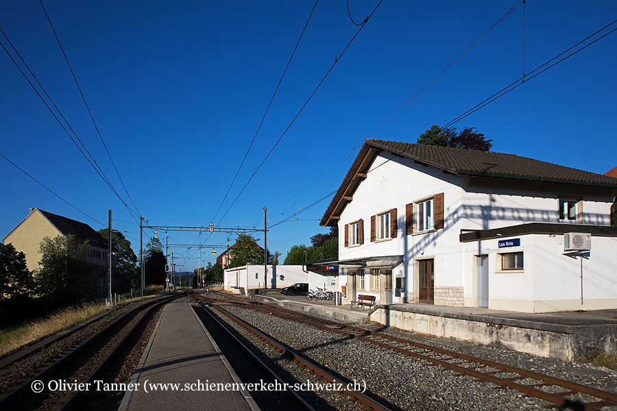 Bahnhof "Les Bois"