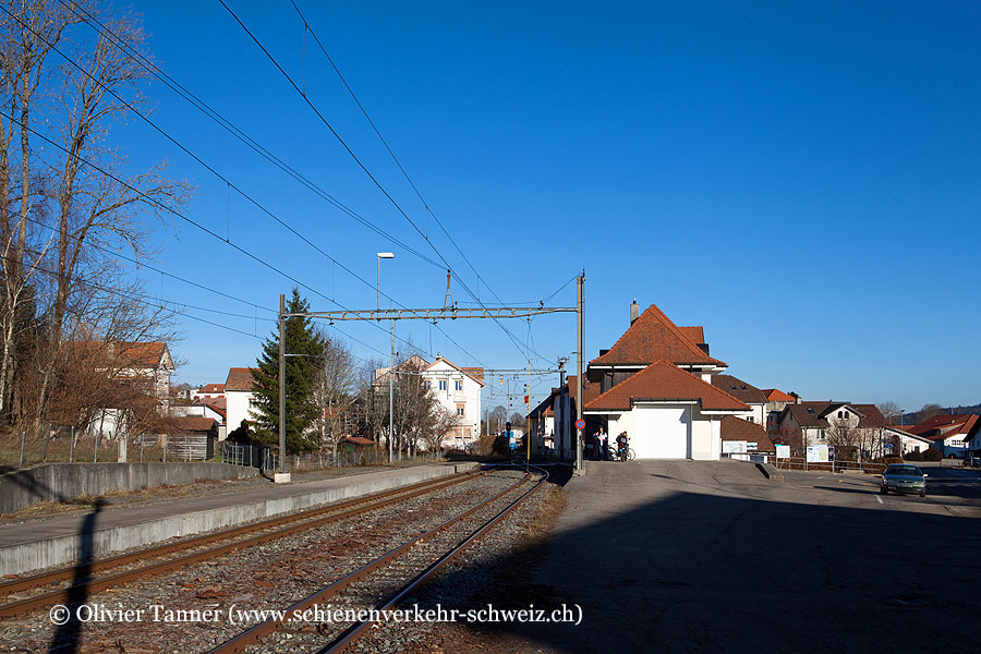 Bahnhof "Les Breuleux"