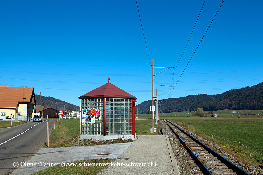 Bahnhof "Les Coeudres-Est"