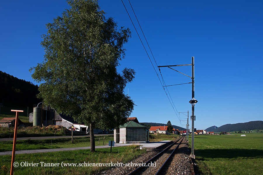 Bahnhof "Les Coeudres"