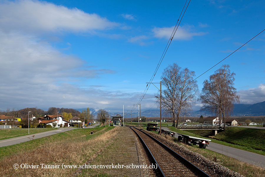 Bahnhof "Les Evouettes"