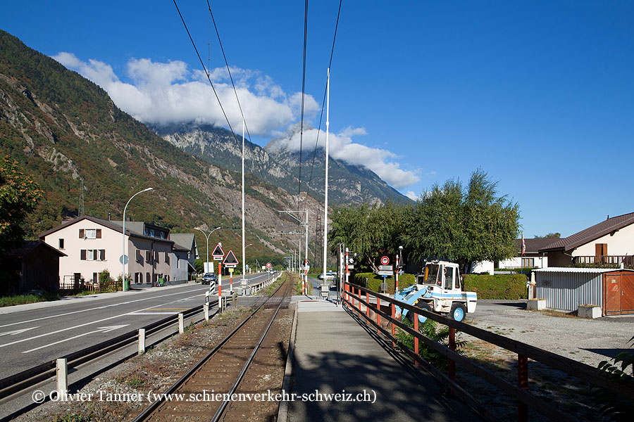 Bahnhof "Les Fumeaux"