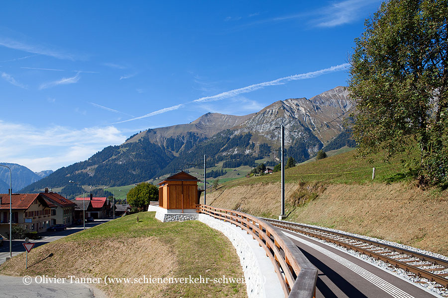 Bahnhof "Les Granges-Gérignoz"